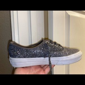 VANS Authentic Glitter Skate Shoes